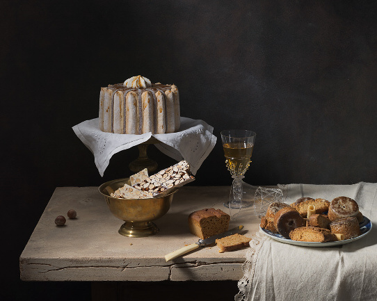 Nature morte avec gâteaux